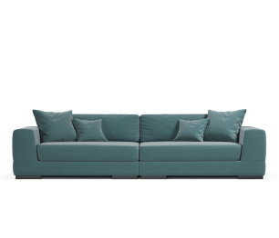 Диван прямой Париж нераскладной,велюр