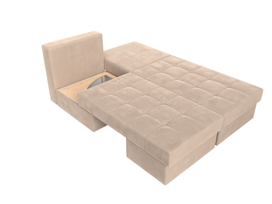 Диваны еврокнижки, Диван трансформер Сплит, велюр