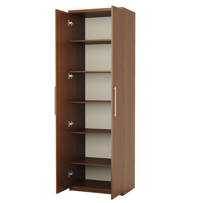 Для одежды, Шкаф с полками Комфорт МП-21 60х45 с зеркалами