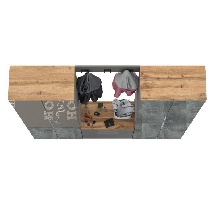 Прихожие, Мебель для маленькой прихожей Октава № 26