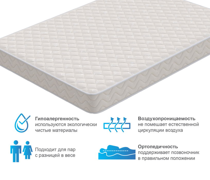 1400 x 2000, Матрас Орматек Идеал 140*200