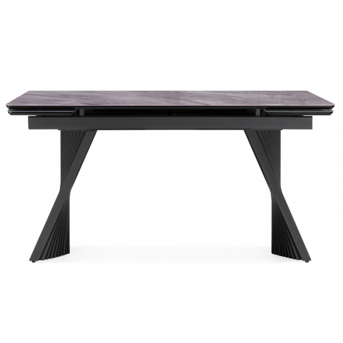 Обеденные столы, Стеклянный стол Вейв 140(200)х80