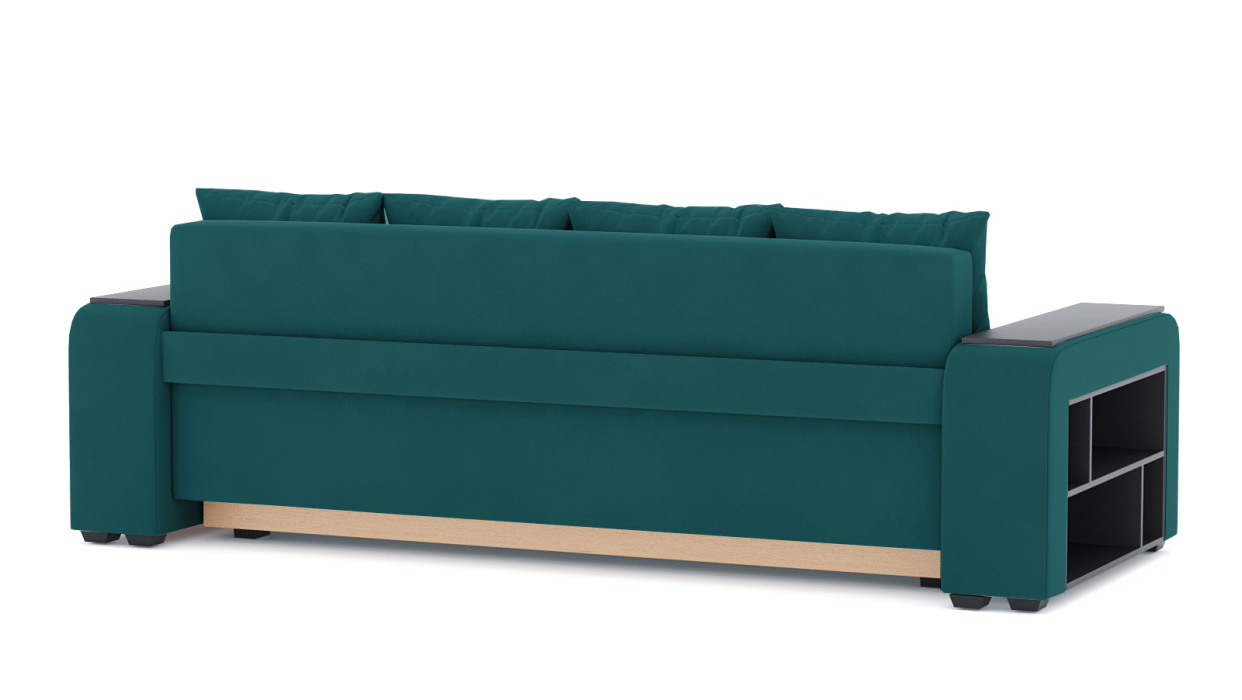 Диваны еврокнижки, Диван-кровать Дубай Лайт еврокнижка, велюр