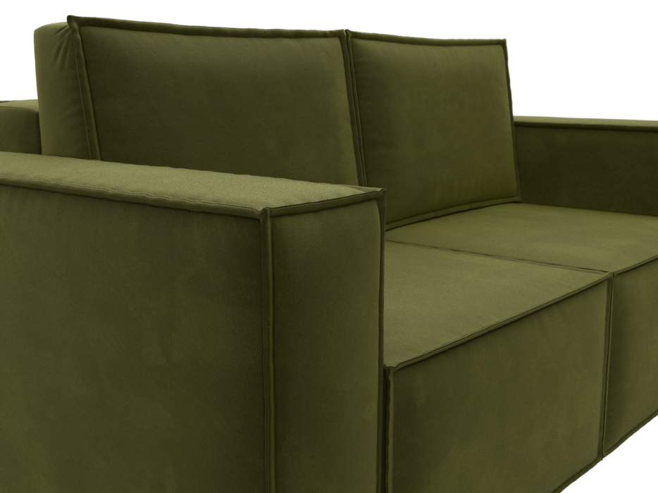 Диваны кровати со спальным местом, Диван прямой Куба мини, микровельвет