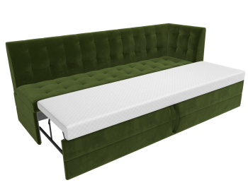 Кухонный диван Бриз с углом справа, микровельвет