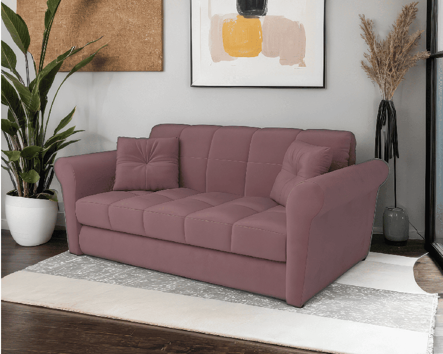 Диваны кровати со спальным местом, Диван аккордеон Гранд ППУ 155х200 Велюр