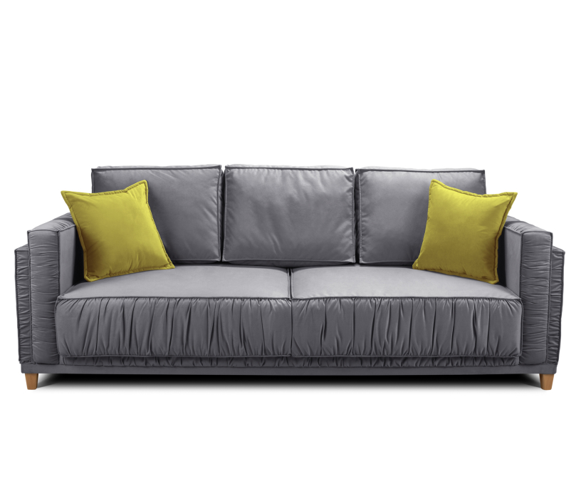 Диваны прямые, Диван кровать Бали, микровелюр