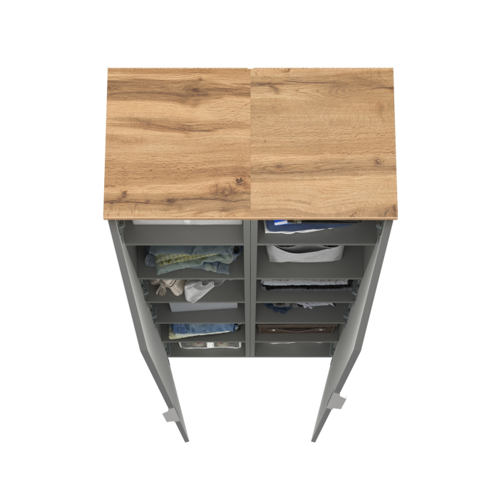 Шкафы распашные, Два шкаф-пенала Октава.