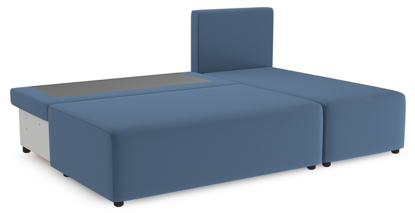 Диваны угловые в гостиную, Угловой диван Каир Lux, велюр, правый