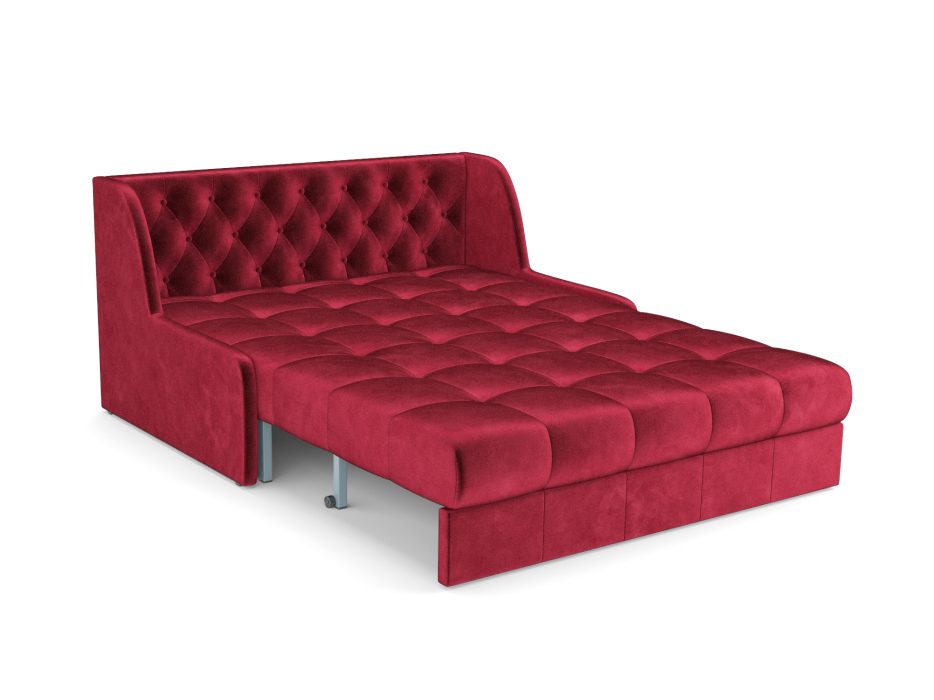 Диваны кровати со спальным местом, Диван прямой аккордеон Барон №6 (Бархат)