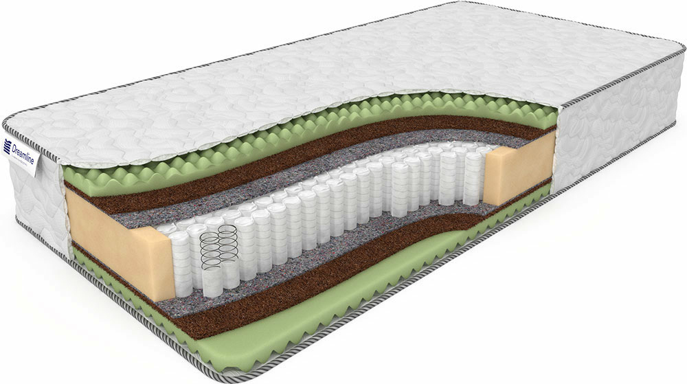 Другие размеры, Матрас DreamLine Space Massage S1000 900x1950