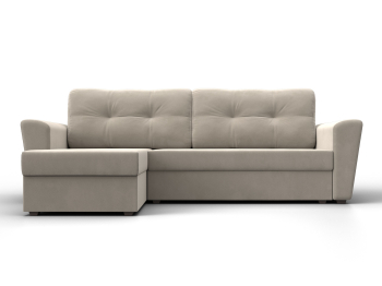 Угловой диван Амстердам Лайт левый угол, микровельвет