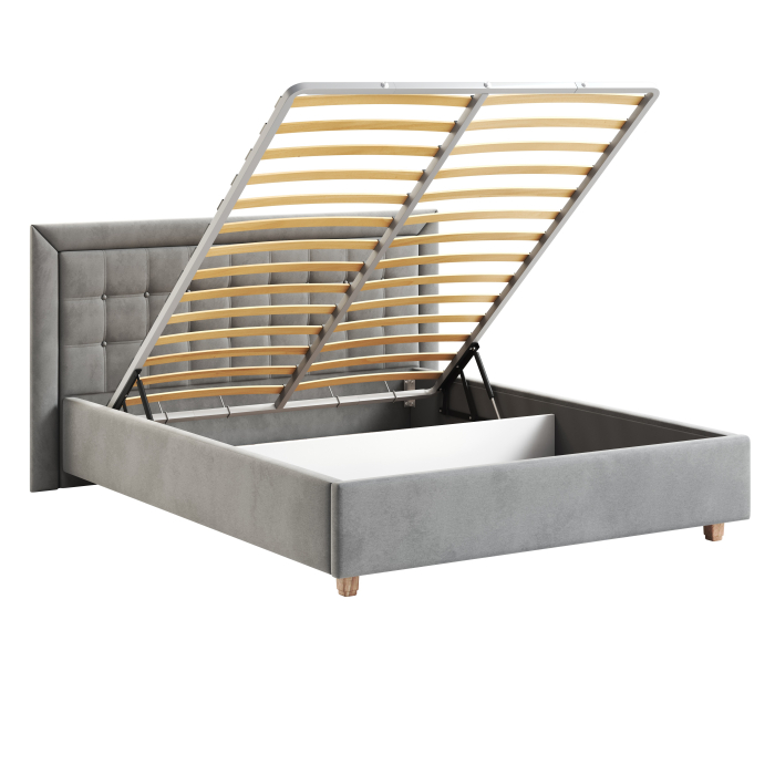 Кровати с мягким изголовьем, Кровать двуспальная Венера-8(2) 180х200