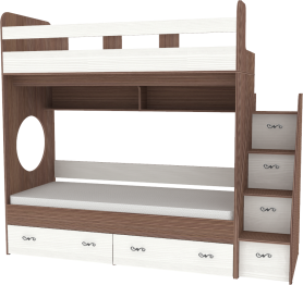 Двухъярусная кровать Юниор 1 Люкс 80x160