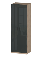 В спальню, Распашной шкаф Лайф с полками 80*60*240 Дуб сонома