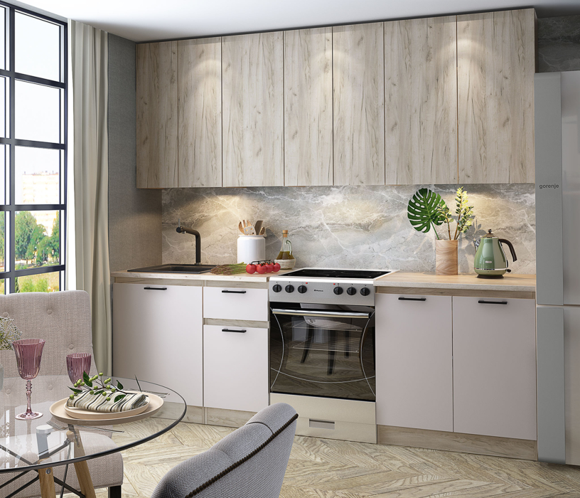 Кухонные гарнитуры, Кухня Сан-Ремо 2,4 м