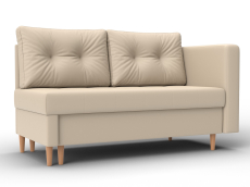 Маленькие спальные диваны, Кушетка Лига-098, экокожа 