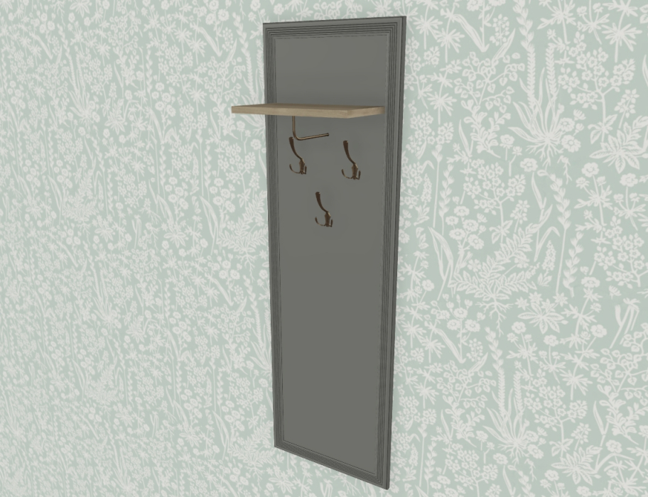 Настенные, Модульная система Карина Вешалка ВШ-1001