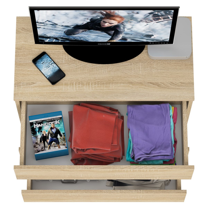 Комоды, Комод три ящика Мори МК800.1