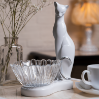 Прочая посуда и аксессуары, Фруктовница-конфетница Кошка Шелби