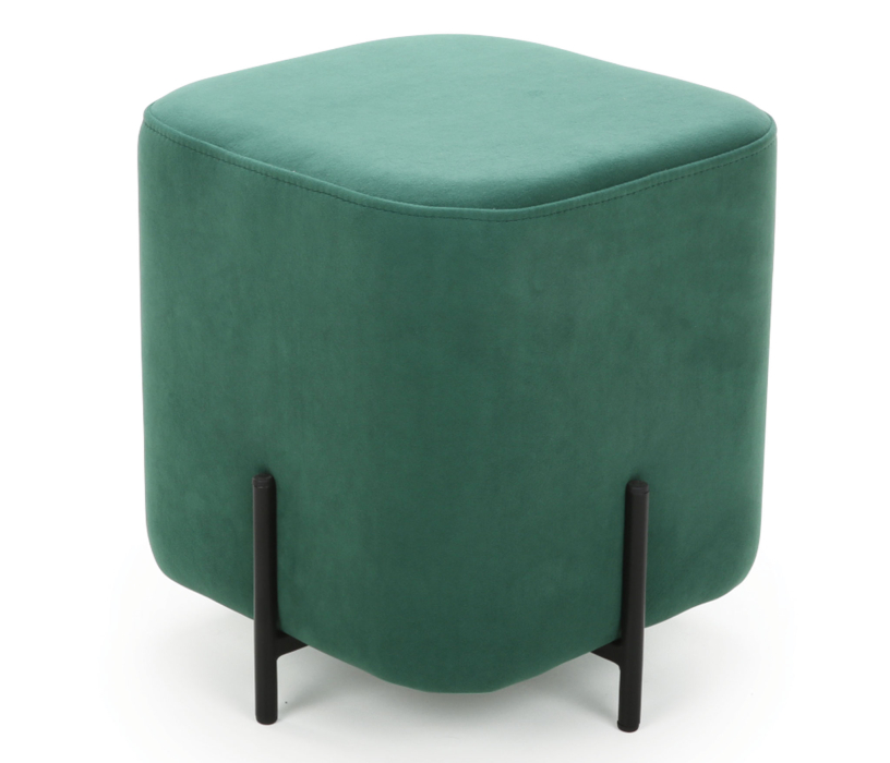 Пуфы дизайнерские, ПУФ ГУФФИ квадрат, велюр