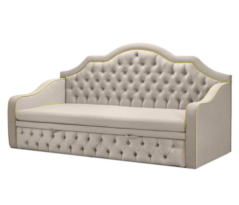 Диваны кровати со спальным местом, Софа Инфинити с ящиком, микровелюр