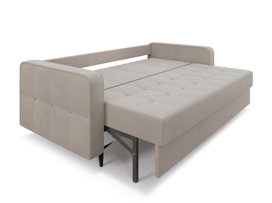 Диваны с ящиком для белья, Диван прямой тик-так Снеп (Бархат)