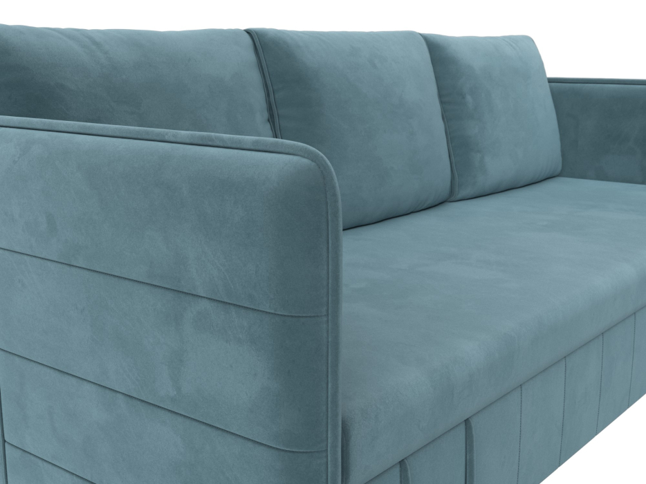 Диваны еврокнижки, Прямой диван Слим, велюр