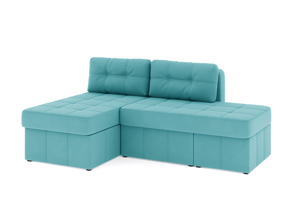 Диваны угловые в гостиную, Диван-кровать угловой Оливер Люкс еврокнижка-трансформер, велюр