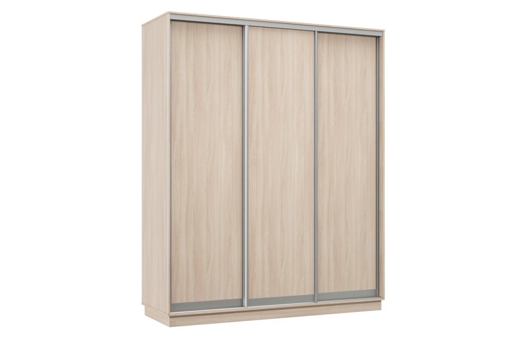 Шкафы-купе 3-х дверные, Шкаф-купе Премьер Лайт 34 (02;02;02) трехдверный