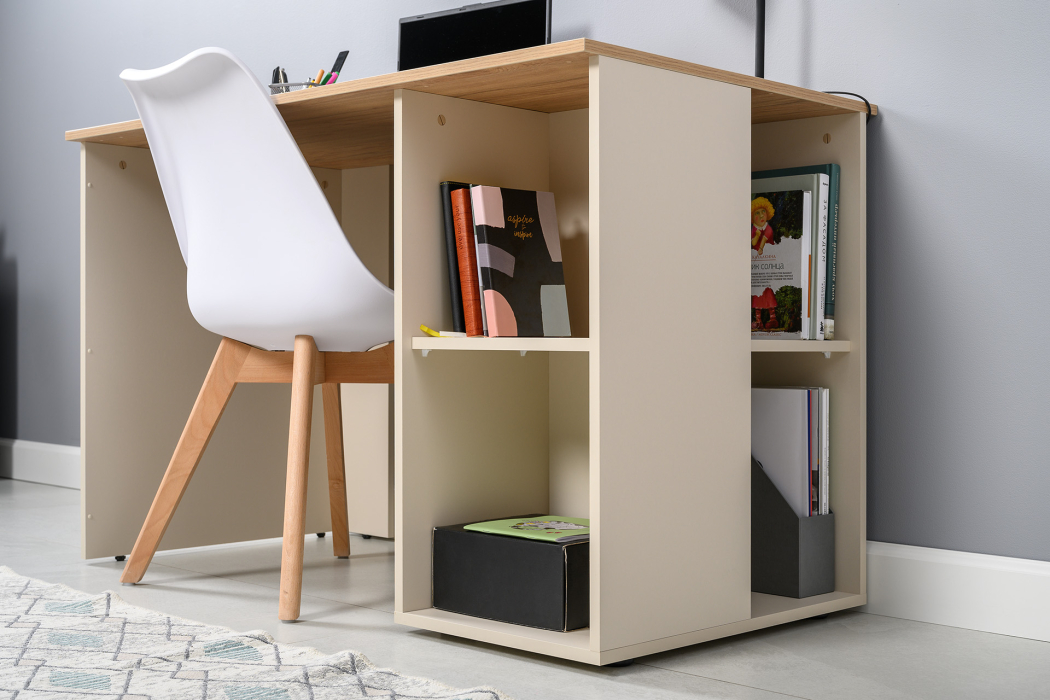 Прямые компьютерные столы, Стол письменный Лайт 12.163