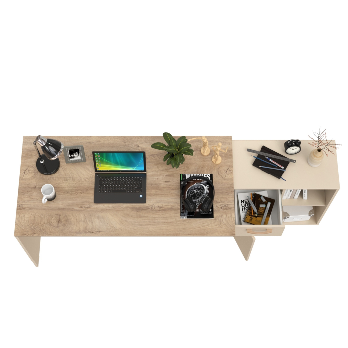 Прямые компьютерные столы, Стол-трансформер письменный Лайт 03.245F