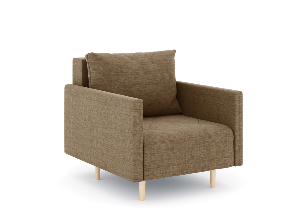 Кресло для отдыха, Кресло для отдыха Милли с подлокотниками, рогожка Люкс