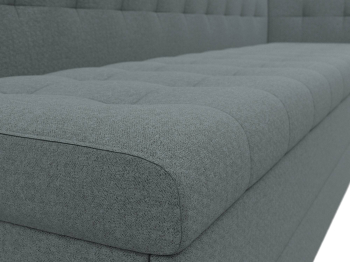 Диван кухонный Бриз с углом справа, рогожка Амур