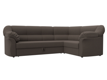 Диван угловой Карнелла правый угол, рогожка Амур