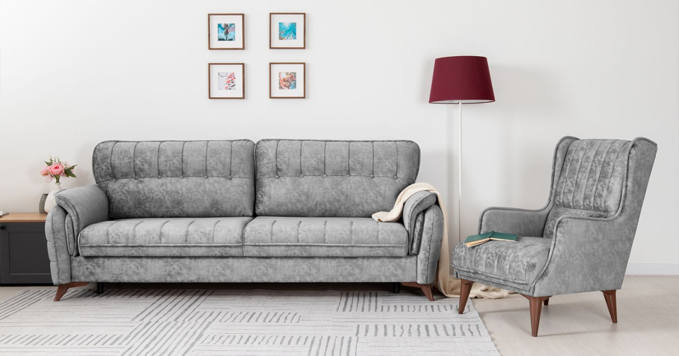 Диваны с ящиком для белья, Диван-кровать Дорис