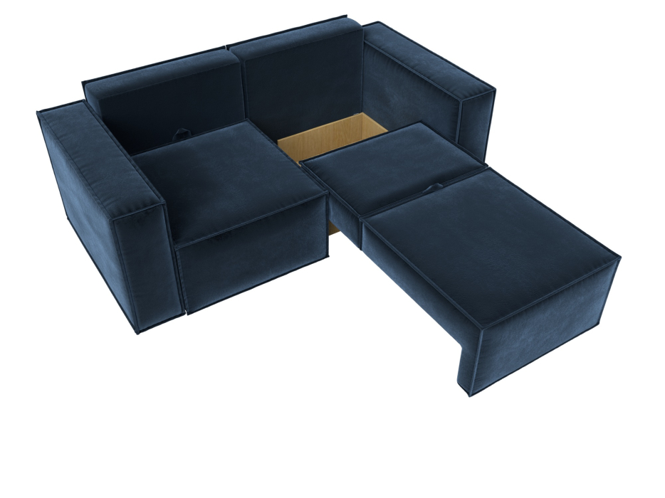 Диваны кровати со спальным местом, Диван прямой Куба мини, велюр TOWER