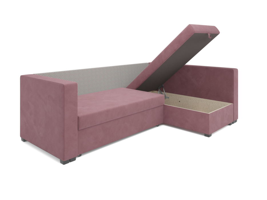 Диваны угловые в гостиную, Угловой диван Монако, велюр