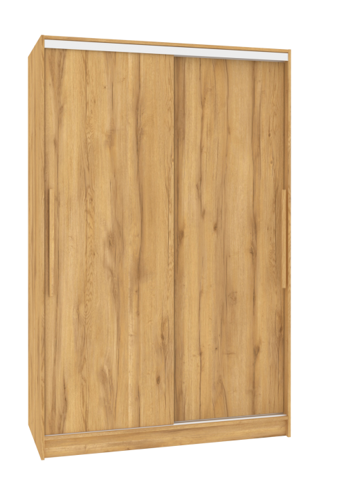 Шкафы-купе 2-х дверные, Шкаф-купе 2-дв  Strike 1350 лдсп/лдсп  (в2105*ш1350*г595)