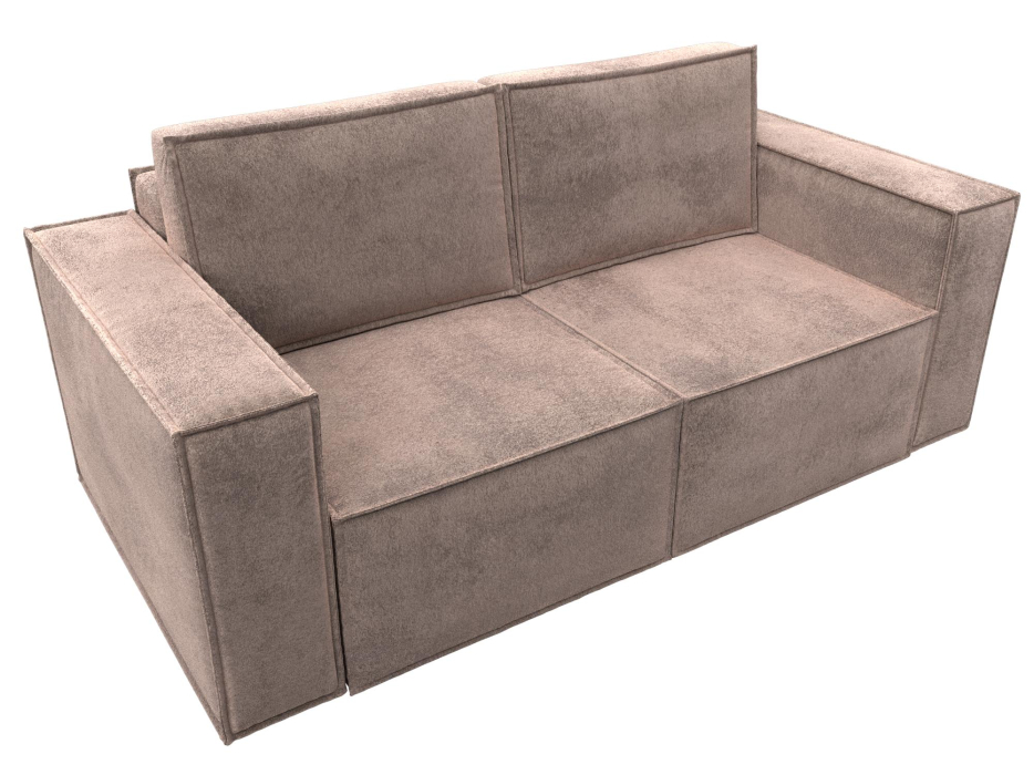 Диваны кровати со спальным местом, Диван прямой Куба мини, велюр TOWER