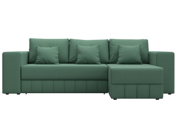 Диван угловой Лига-076 угол универсальный, рогожка Амур