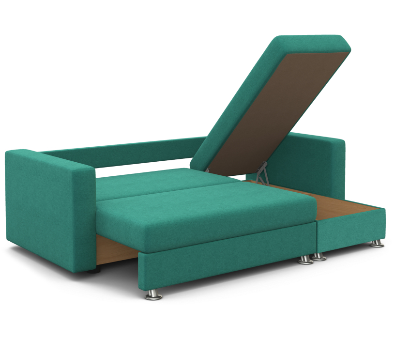 Диваны угловые в гостиную, Угловой диван Ария правый, велюр