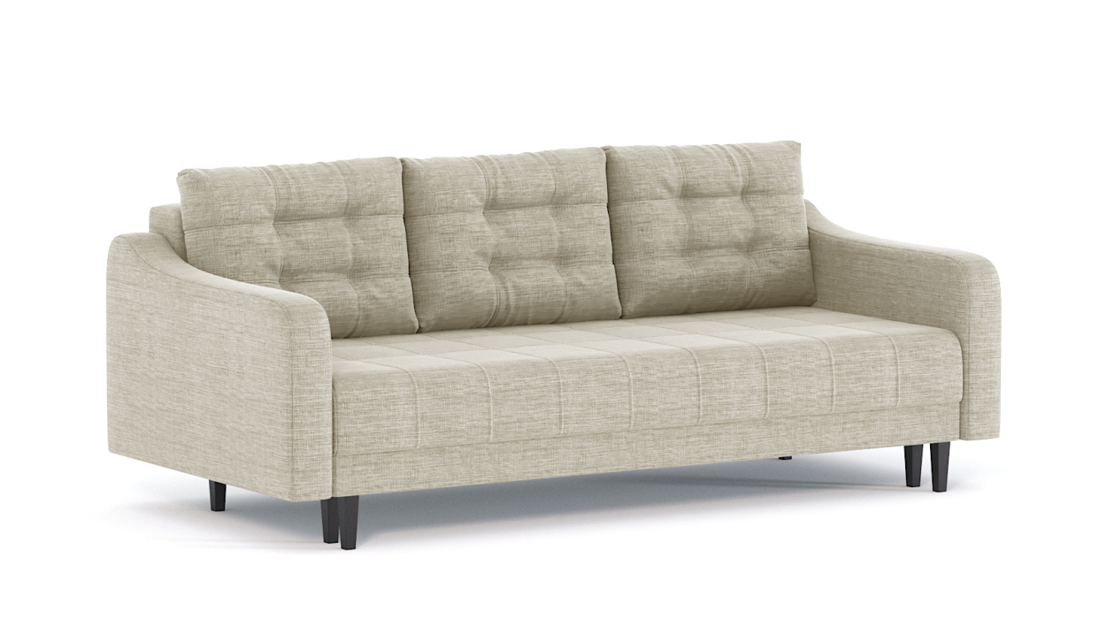 Диваны еврокнижки, Диван-кровать еврокнижка-пантограф Уильям, рогожка