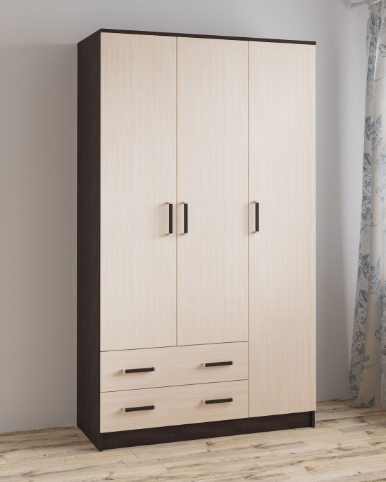 Для одежды, Шкаф с антресолью Лагуна 120 см