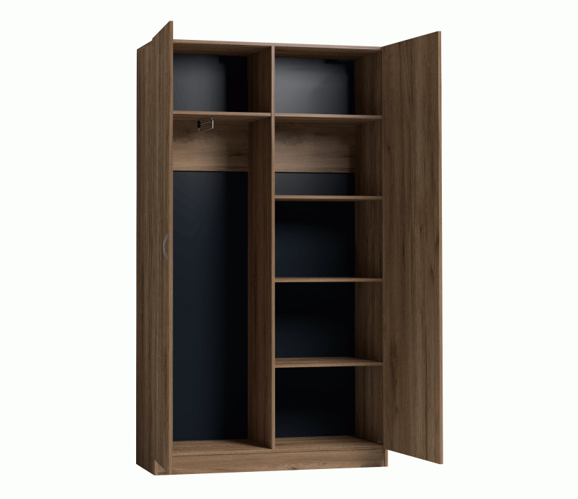 Шкафы двухстворчатые, Шкаф платяной 45