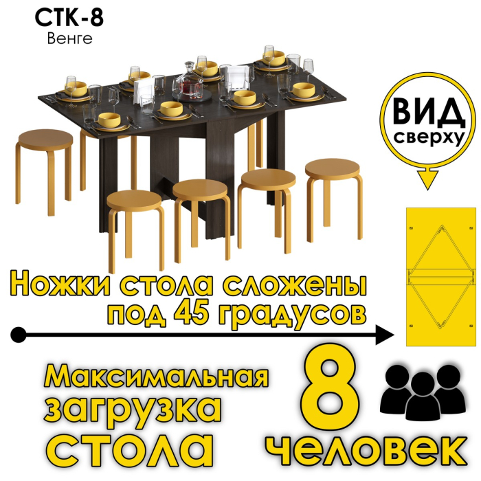 Столы-книжки, Стол-книжка СТК-8
