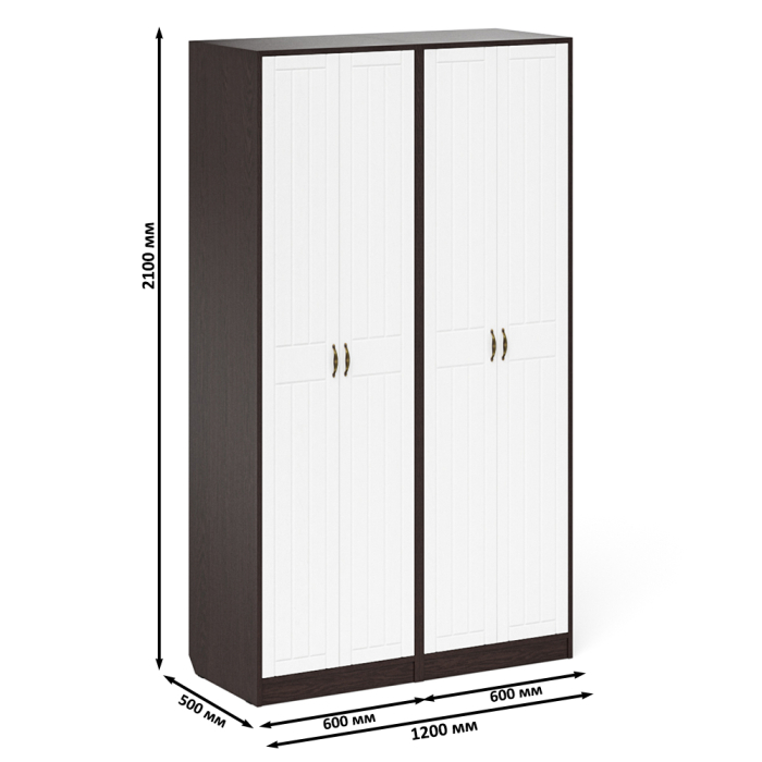 Прихожие, Два шкафа для прихожей П-6 МДФ фрезеровка прованс