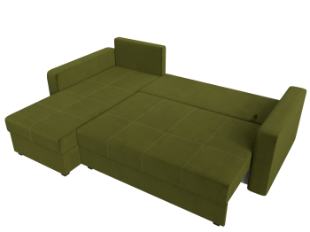 Угловой диван Ливерпуль Лайт левый угол, микровельвет