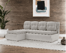 Диваны угловые в гостиную, Диван угловой Кормак (Велюр)