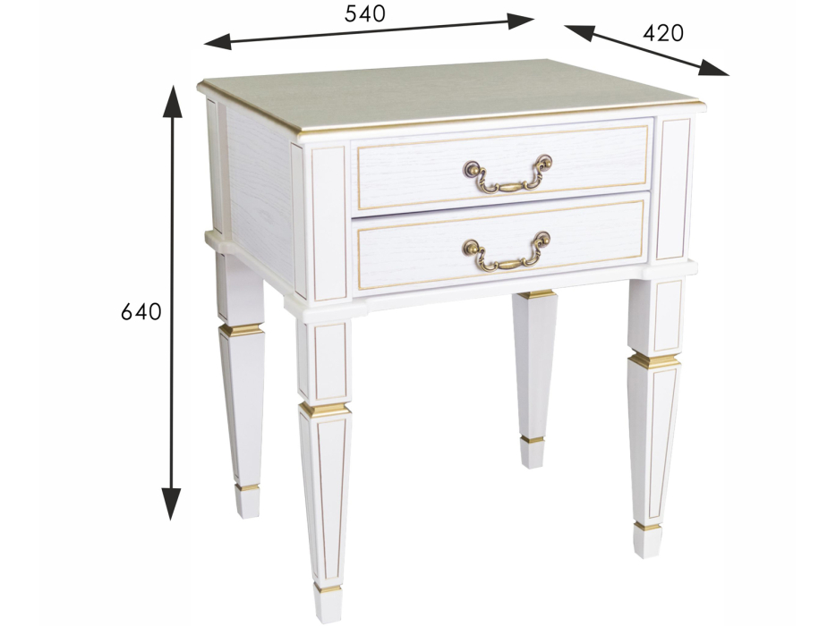 Прикроватные тумбы, Тумба Мебелик Васко В 118Н